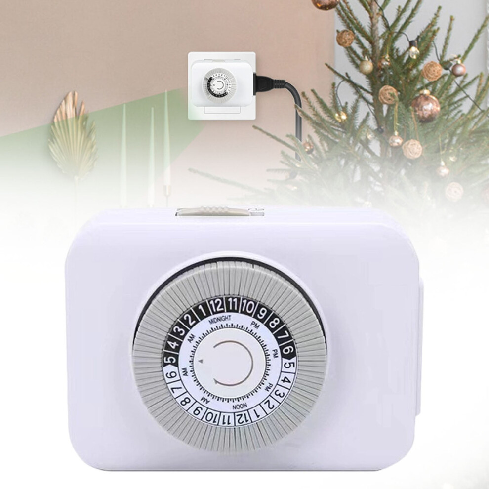 24-Hour Mechanical Timer Plug Socket