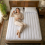 King Size  Luxury Microfibre Mattress Topper 4cm 3