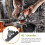 Angle Grinder Chamfer Holder Compatible with 125mm Angle Grinders for 45 Degree Tile Cutting 4