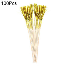 Bamboo Cocktail Picks with Firework Frills 100 pcs