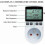 Thermostat Socket with Digital Timer, Programmable Temperature Controller for Heating & Cooling 3