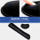 Keyboard and Mouse Wrist Rest Compatible with Most Laptops, Memory Foam Support with Waterproof Lining, Black 3