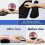 Keyboard and Mouse Wrist Rest Compatible with Most Laptops, Memory Foam Support with Waterproof Lining, Black 5