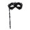 Pfauenspitzen-Maske, handlich, 18-19 cm 1