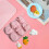 Silikonform for sjokolade påskeharen3D-egg til mat 4