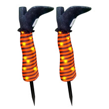 Ηλιακά Πόδια Μάγισσας για το Halloween, 2 τεμάχια