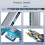 USB Hub 7-Port with USB 3.0, Compatible with Windows & Mac, Data Transfer Hub 4