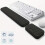Mechanical Keyboard Arm Rest Set with Memory Foam Wrist Support for Desk Ergonomics 2