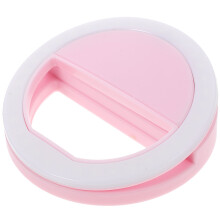 Anneau lumineux selfie à pince en ABS pour téléphone – 36 LED, 3 modes