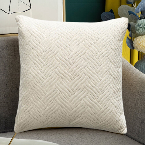 Boho putetrekk 45x45cm myk polyester svanedun