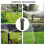 Concealed 6-Point Garden Sprinkler System with Customisable Angles for Plant Hydration Coverage 2