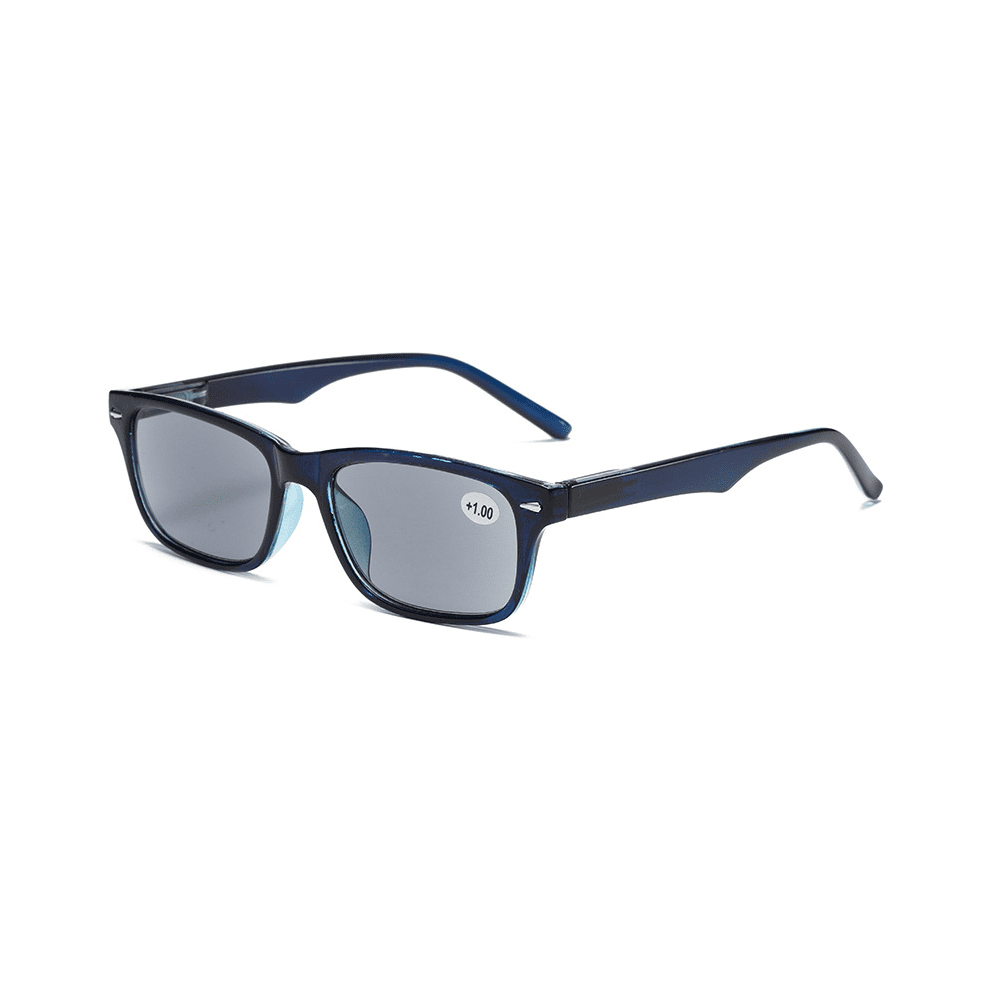 MAINYU Retro Reading Glasses Gray Lenses 1.0-4.0