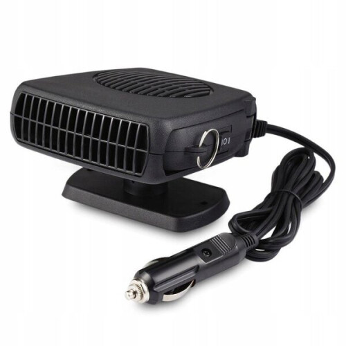 12V Car Air Heater 200W for Interior Warming and Summer Cooling, Includes Mounting Bracket 1