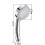 Water-Activated LED Shower Head, Disco Lighting Effects, Multi-Colour LED Lights, Universal Connection 2