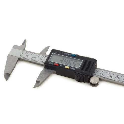 Electronic Caliper with Depth Measurement, ZERO Function, LR44 Battery Included, Case for Workshop and Garage Use 1