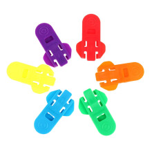 Ouvre-boîte manuel avec couvercle, ensemble de 6 pièces colorées