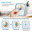 Timer compatible with standard devices, plastic material powered by 2 AAA batteries for precise timing 2