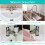 Faucet Mounting Extension with Soft Bubble & Power Shower Modes, 360 Adjustable Nodes 2