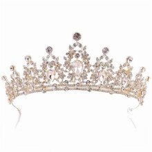 Floral Rhinestone Hairband for Weddings & Special Occasions