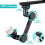 Faucet Mounting Extension with Soft Bubble & Power Shower Modes, 360 Adjustable Nodes 3