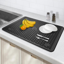 Tapete de silicone para secar louça e tampa de fogão 71 x 51 cm