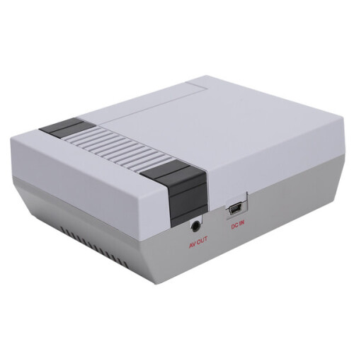 8-bit Retro TV Game Console, AV Output for NTSC/PAL TVs with 2 Controllers 2