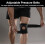 Ginocchiera con rotula aperta e design antiscivolo per corsa, escursionismo e palestra. 5