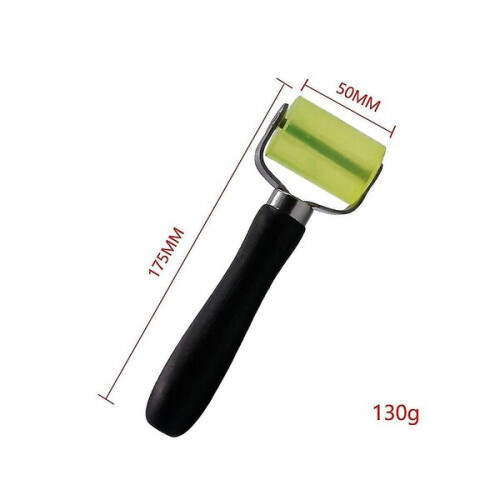 Professional Silicone Compression Roller, Solid Wood Handle and Two-Way Bearing for PVC Welding 1