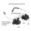 Binocular Magnifier with Adjustable LED Lights Reduces Eye Strain for Precision Repair Work 2