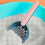 Cat Litter Scoop with Base, Angled Tip for Efficient Clump Removal, Ergonomic Padded Handle, ABS Plastic 4