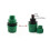 Plastic Quick Connector Kit for 4/7mm & 8/11mm Hose, Nipple-Type Irrigation Adapter 2