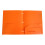 Cartelle scolastiche in plastica LYCAQL, 3 anelli, 2 tasche, 6 pezzi 3