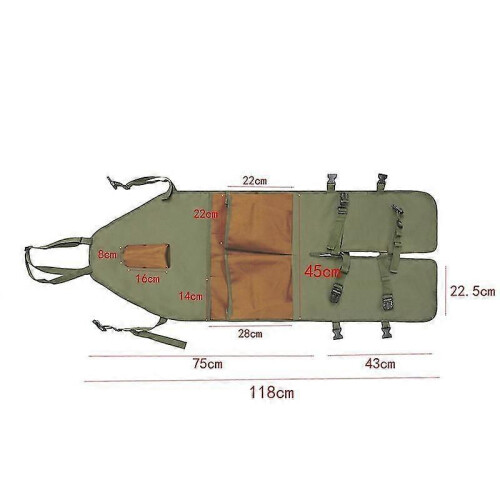 Gardening Apron with Multiple Pockets, Oxford Fabric, Adjustable Strap for Cooking BBQ 2
