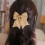 Christmas bow tree hanging decoration 1 piece 2