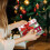 Christmas wrapping paper single-sided Santa pattern 75cm x 5