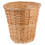 Woven Wicker Trash Basket – Light Yellow, 28.5 x 26 cm 5
