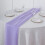 Bordløper i chiffon, lavendel, 183 cm 2