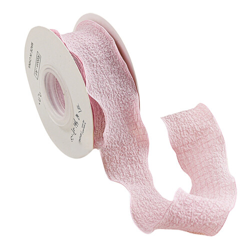 Homeer gift packing ribbon ruffle wavy edge 2.5 cm 2
