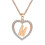 Estbridge naamhanger ketting voor dames, 26 letters 3