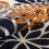 Fodere per cuscini decorativi con stampa floreale blu e gialla, set da 4 pezzi, 45x45 cm 4