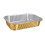 Wofeyda rectangular deep gold aluminum foil pans with lids 3