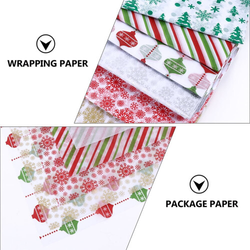 Christmas Tissue Paper DIY Gift Wrapping 50 pcs 1