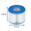 PureSpa Typ S1 filterpatroner (4-pack) 2