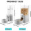 Automatic Waterer and Feeder, Rabbit Water Dispenser, Automatic Water Dispenser, Automatic Feeder 4