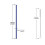 4er-Pack Edelstahl-Trinkhalme, 26,7 cm 3