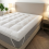 Single Extra Thick Microfiber Mattress Topper 10cm 3