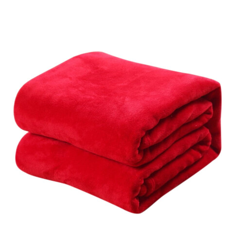 Narzuta Cloud Mink Ultra Soft Fluffy Red 140x100cm