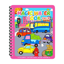 Malenbuch für Kinder mit Wasserfarben und transparenten Stiften, ungiftig, 1 Stück
