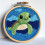Punch Needle Kit Sea Turtle Design 20x20cm 1