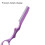 Haaruitdunningsscheermes – Feather Styling, 17,5 cm 3